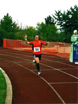 7. Mnchshof Kessellauf ASV Kulmbach 20.09.2008: 1. Platz Liane Thiem ber 5,5 km